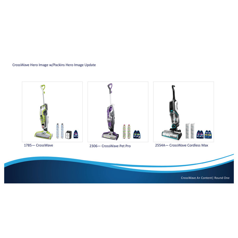 Bissell CrossWave® Cordless Max MultiSurface Bagless Wet Dry Vac & Reviews Wayfair